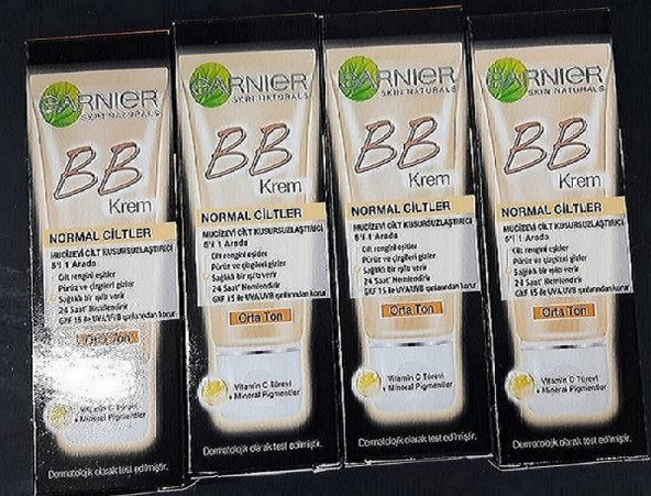 BB KREM GARNİER Mucizevi Cilt Kusursuzlaştırıcı Orta Ton 18 ml*4 ML