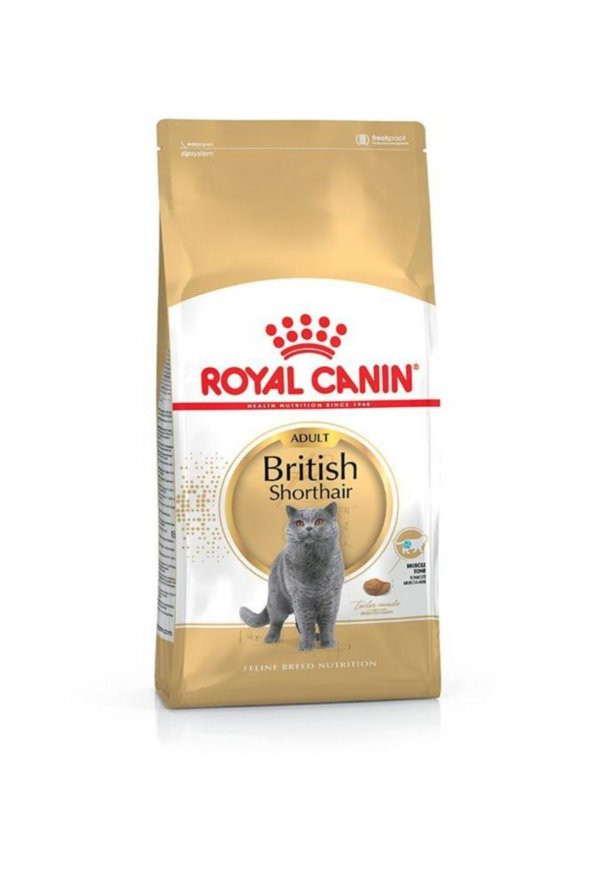 British Shorthair Özel Irk Yetişkin Kedi Maması 2 kg