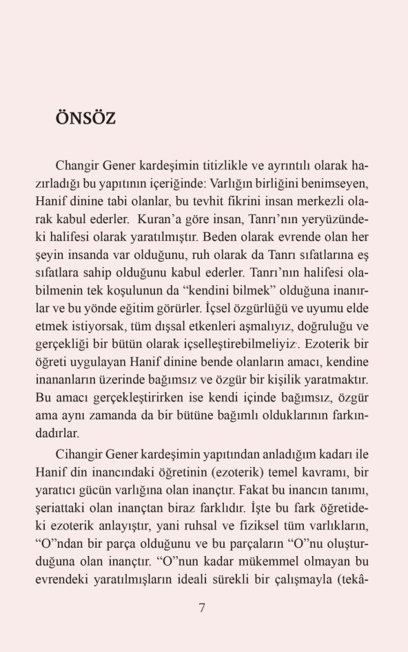 Kuranın Ezoterik Yorumu Ve Hanif Din - 3
