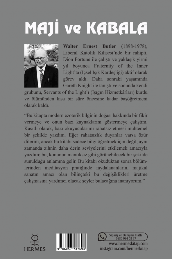 Maji ve Kabala - W. E. Butler - 2