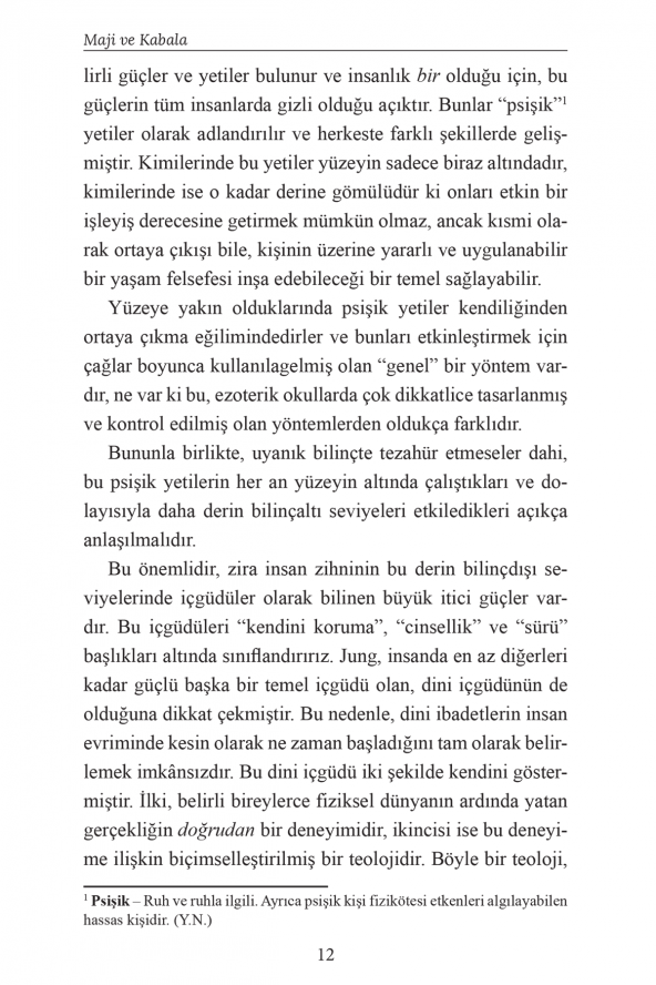 Maji ve Kabala - W. E. Butler - 5