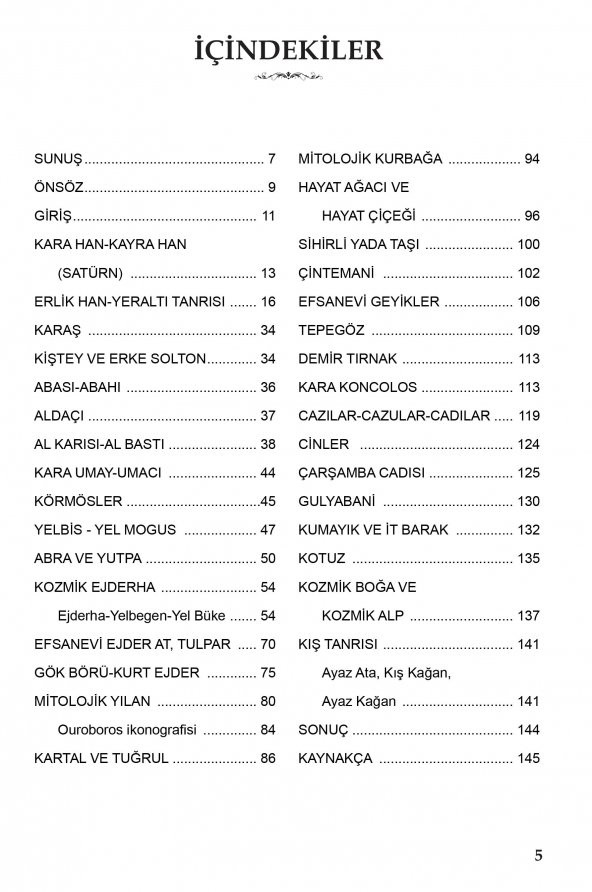 Türk Mitolojisinde Fantastik Varlıklar - 3