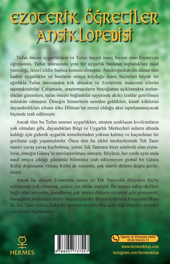 Ezoterik Öğretiler Ansiklopedisi Cilt 2 & Tufandan Sonra - 2