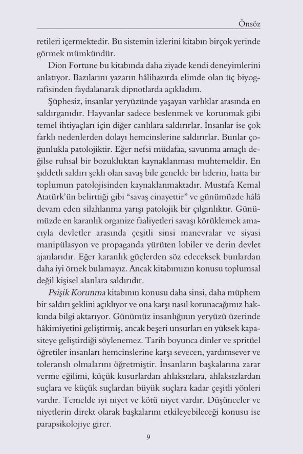 Psişik Korunma - 5