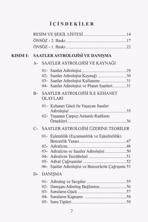 Saatler Astrolojisi ile Kehanet Sanatı - 3