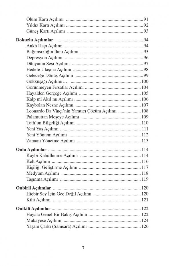 Ezoterik ve Egzoterik Tarot Açılımları - 5