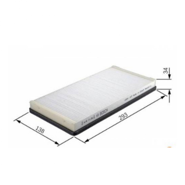 Bmw X5  X6 Polen Filtresi Bosch 1987432219 ürün görseli