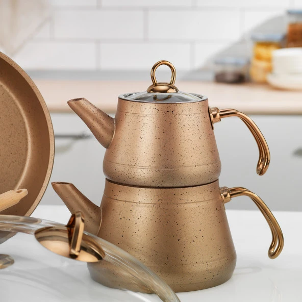 Schafer New Range Çeyiz Seti 11 Parça-Bakır - 5