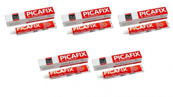 Picador Picafix Süper Etkili Yapıştırıcı 90 Gr 5 Adet