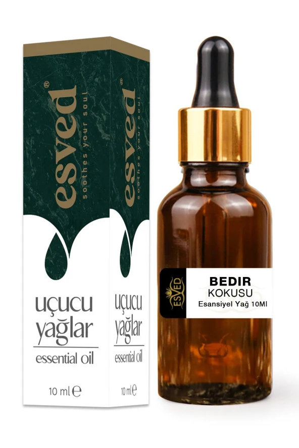 Bedir Kokusu Kokusu Saf Esansiyel Uçucu Yağ Buhurdanlık Yağı Difüzör Esansı Aromaterapi Ortam Koku 10ml