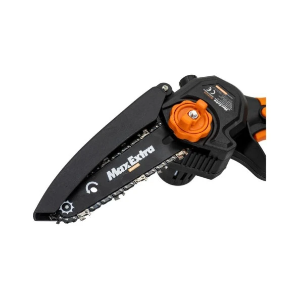 Max Extra MX8006 Akülü Dal Kesme Budama Mini Testere Yağlı 20V 2.0AH - 3