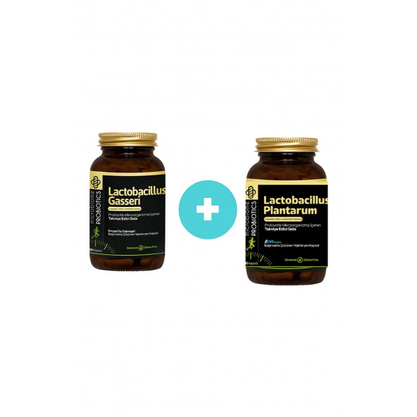 Lactobacillus Plantarum 30 Kapsül + Lactobacillus Gasseri 30 Kapsül