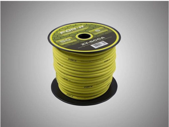 FOR-X XY-6CCA 50 MT 6GA POWER CABLE CCA CABLE ürün görseli