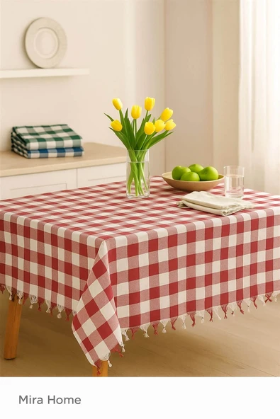 150x150 cm. Üçlü Orta Boy Sofra Bezi / Masa Örtüsü - 6