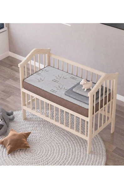 RevuBaby Ortopedik Bamboo Bebek Yatak 10 Cm Kalınlık Bebek Yatağı - 2