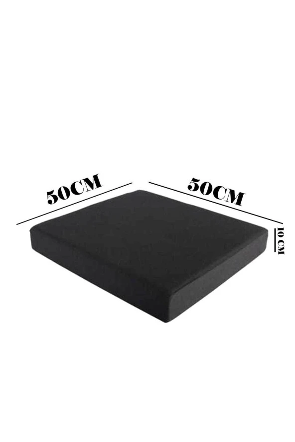 SAFEMAN Bahçe Minderi- Balkon Minderi Bank Minderi Uzun Koltuk Minderi 50x50x10 Cm - 2