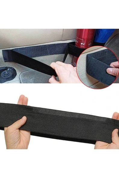 SAFEMAN Lastik Bagaj Düzenleyici Bagaj Çantası Bagaj Organizeri Bagaj Içi Yangın Tüpü Sabitleme 4 Adet - 5