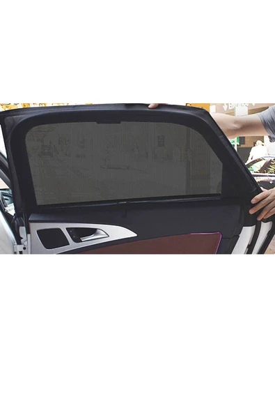 RevuBaby Cırtlı Araç Yan Cam Güneşlik Anne Bebek Emzirme Araba Kapı Camı Perdesi Sineklik 1 Adet ürün görseli