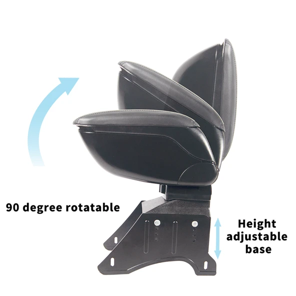 Siyah-kırmızı Katlanabilir kolçak dikişli / ICKO68-SK - Resim 5