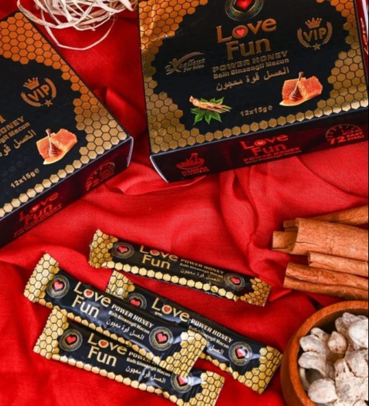 Love funn Ginseng Gold Honey 8 Adet - Resim 5