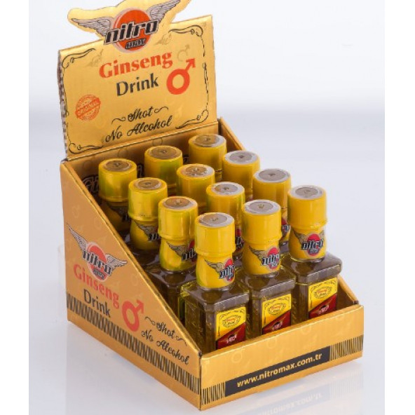 Nitromax Ginseng Shot 6 Adet