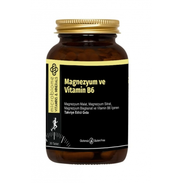 Magnezyum Ve Vitamin B6 30 Tablet
