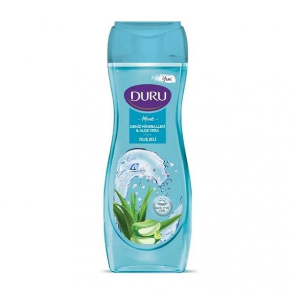 DURU MOODS DUŞ JELİ DENİZ MİNERALLERİ & ALOE VERA 450 ML