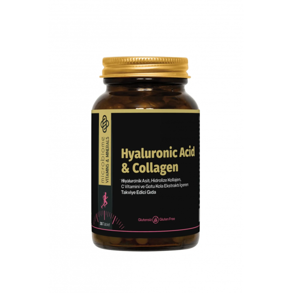 Collagen & Hyaluronıc Acid 30 Tablet