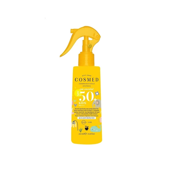 Cosmed Sun Essential Kids Nemlendirici Güneş Losyonu SPF50+ 200ml
