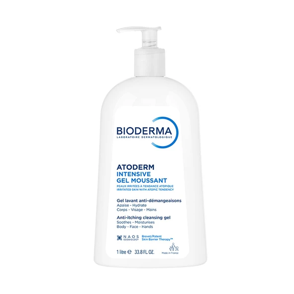 Bioderma Atoderm Intensive Foaming Gel Temizleme Jeli 1 Litre ürün görseli 1