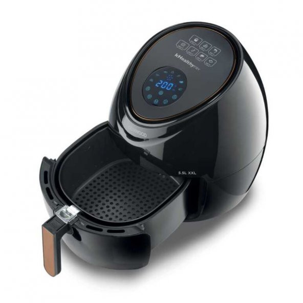 Kenwood Air Fryer Xxl 5,5 Litre Hfp50.000bk