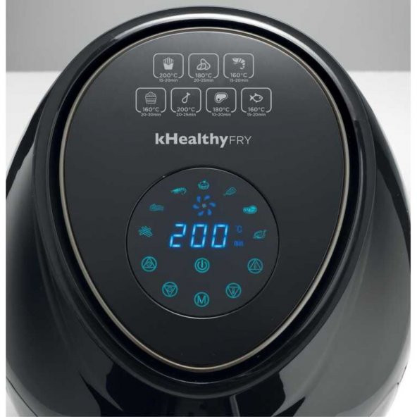 Kenwood Air Fryer Xxl 5,5 Litre Hfp50.000bk - 3