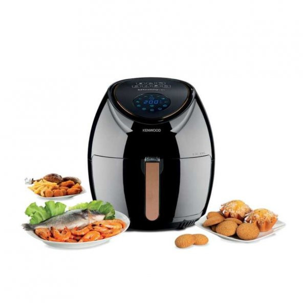 Kenwood Air Fryer Xxl 5,5 Litre Hfp50.000bk - 4