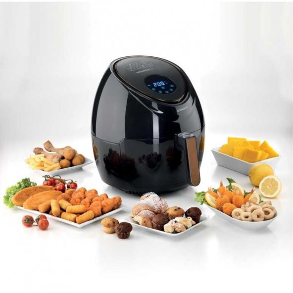 Kenwood Air Fryer Xxl 5,5 Litre Hfp50.000bk - 5