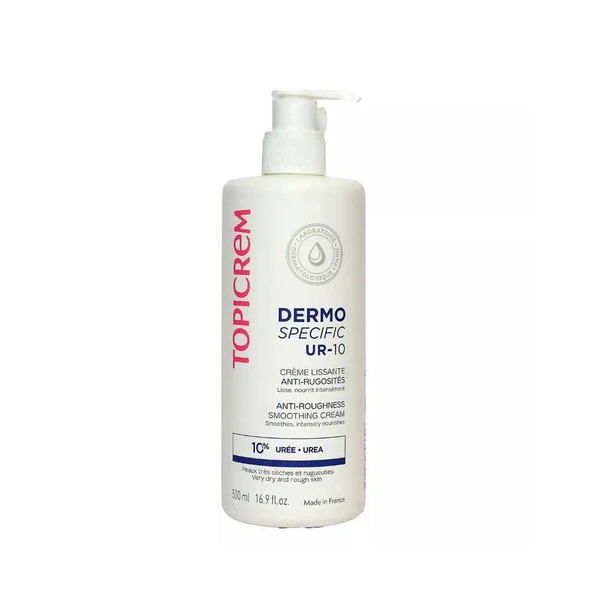 Topicrem UR-10 Anti Roughness Smoothing Cream 500ml