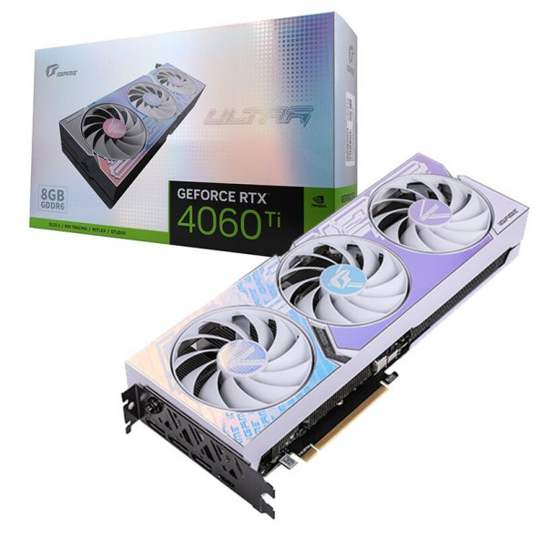 COLORFUL iGame RTX 4060 Ti Ultra 8GB GDDR6 128Bit (W OC 8GB-V) - 1