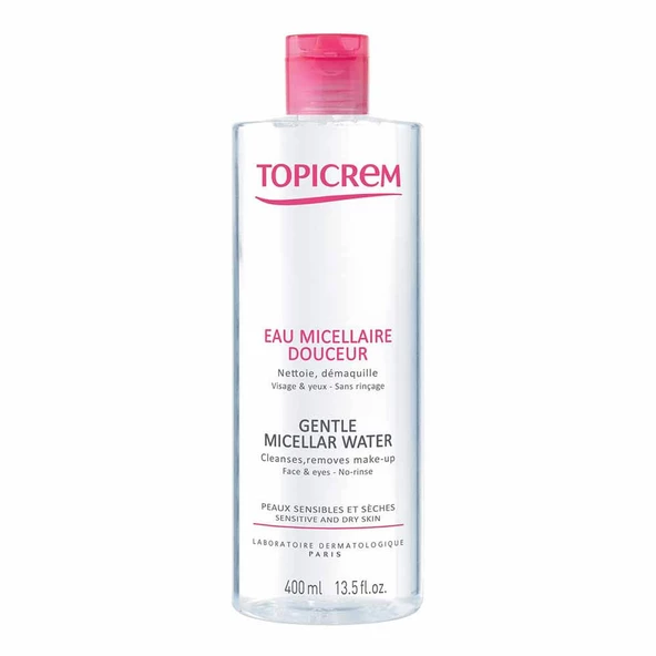 Topicrem Gentle Micellar Water Face and Eyes 400ml