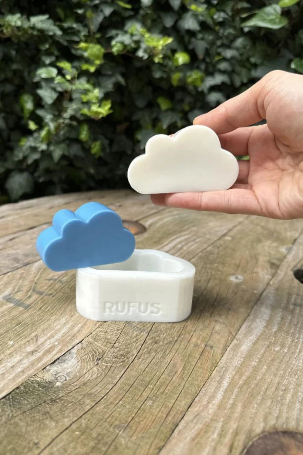 Bulut 2D Mum Kalıbı ( Silikon ) 1 Adet ürün görseli