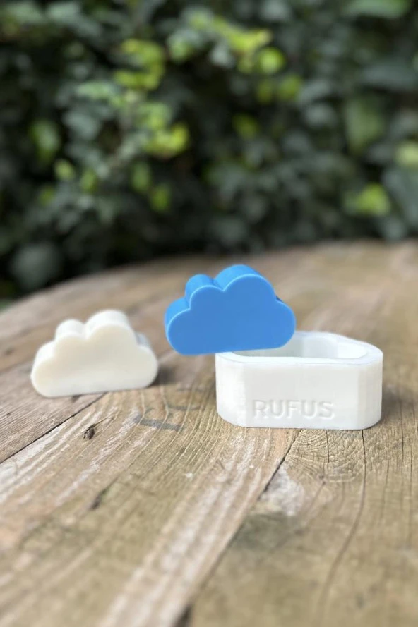 Bulut 2D Mum Kalıbı ( Silikon ) 1 Adet - Resim 2