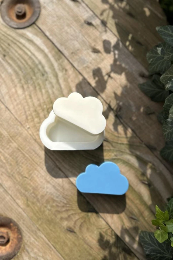 Bulut 2D Mum Kalıbı ( Silikon ) 1 Adet - Resim 5