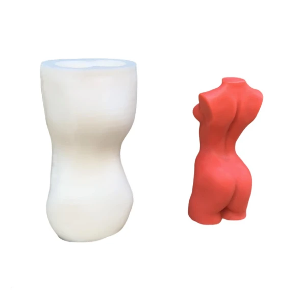 Kadın Vücut Mum Kalıbı ( Silikon ) 1 Adet - Resim 5