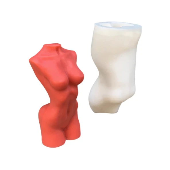 Kadın Vücut Mum Kalıbı ( Silikon ) 1 Adet - Resim 7
