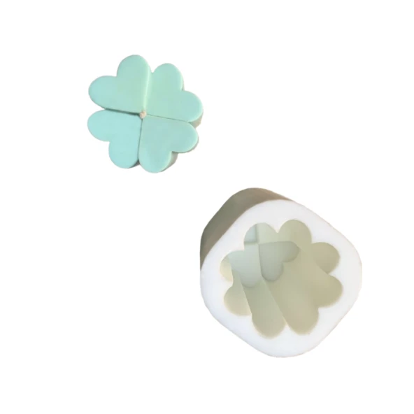 Yonca Uzun Mum Kalıbı ( Silikon ) 1 Adet - Resim 4