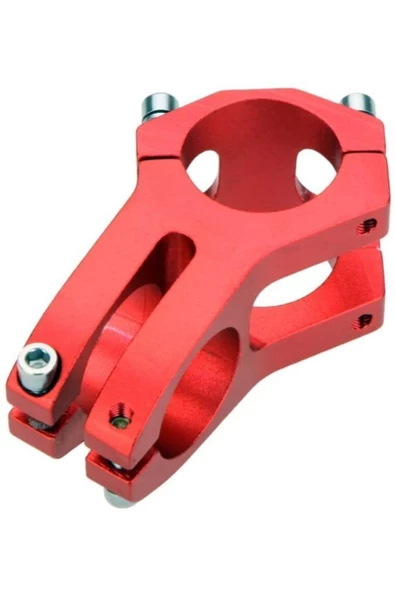 Wake Alüminyum Kırmızı 31.8 45Mm Kısa Gidon Boğazı - 3