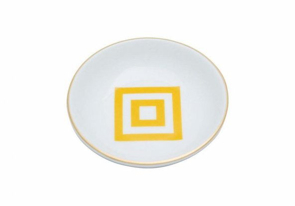 Porland Morocco Desen4 Sarı Mini Kase 10 cm 04A+P021477 - 2