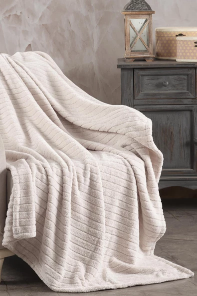 Comfy | Çizgili Wellsoft Tv Battaniyesi 110x180 cm - 11