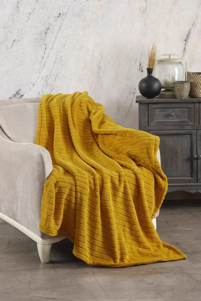 Comfy | Çizgili Wellsoft Tv Battaniyesi 110x180 cm - 4