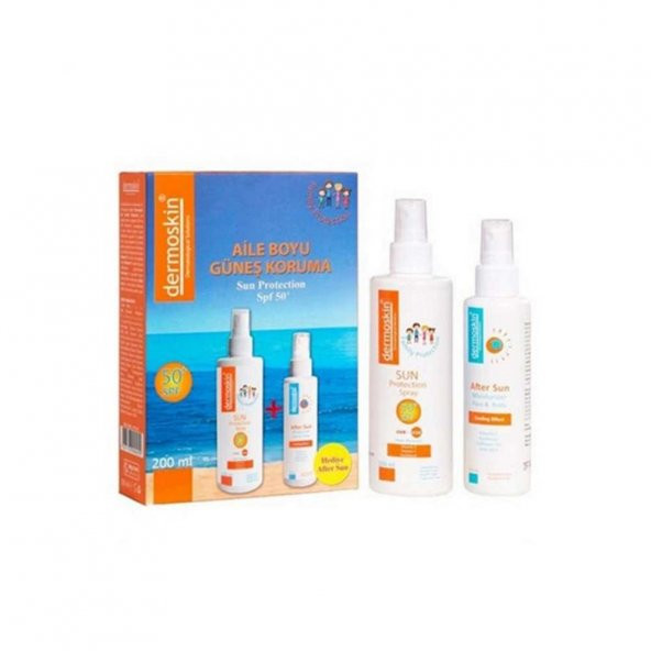 Dermoskin Sun Protection Spray SPF50+ Cream 200ml Kofre