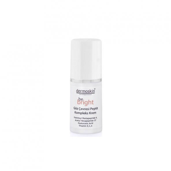 Dermoskin Be Bright Eye Peptide Complex Cream 15ml