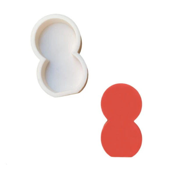 Kabak 2D Mum Kalıbı ( Silikon ) 1 Adet ürün görseli